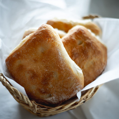 Ciabatta rolls 1/2 dozen