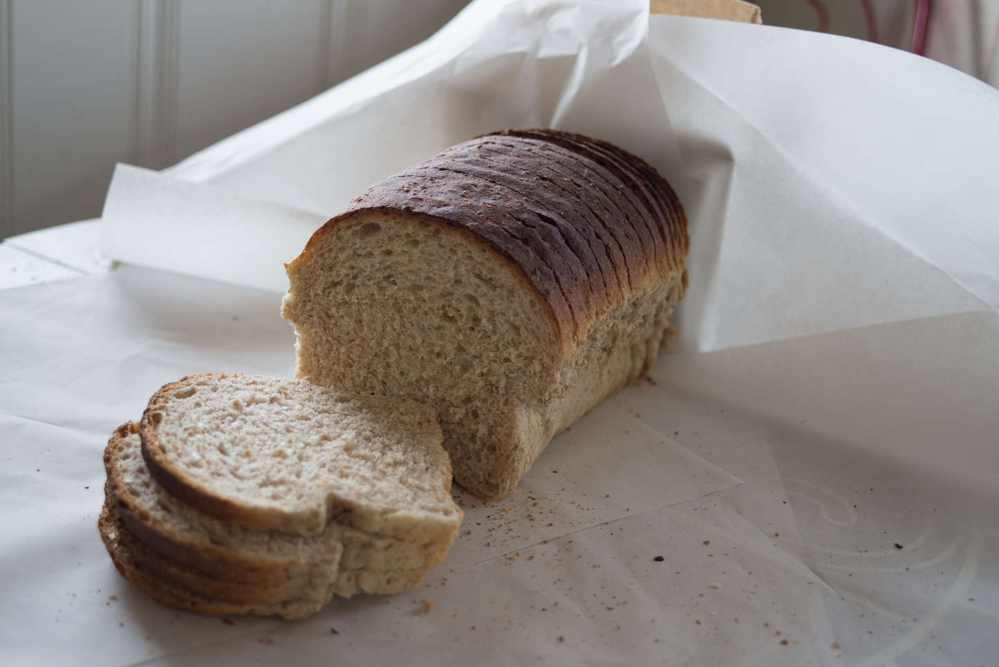 Whole Wheat Pan Bread